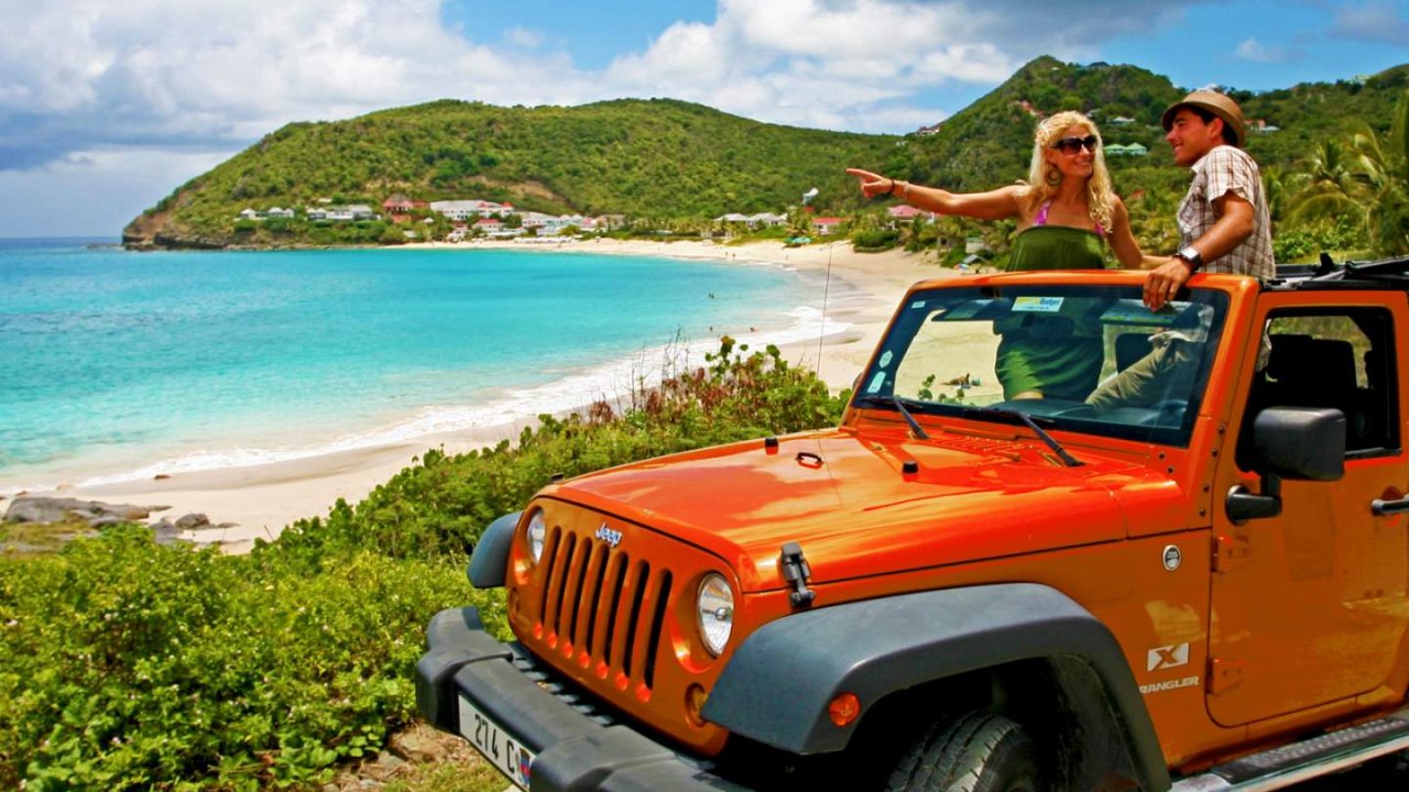 jeep tour in St Maarten
