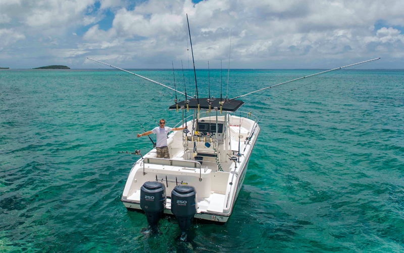 Chiefless Deep Sea Fishing Boat St Maarten - St Martin