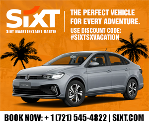 Sixt Car Rental Promo Banner St maarten