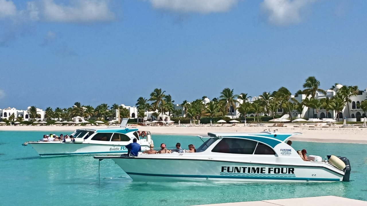 Funtime Charters fast ferry from St. Maarten to Anguilla