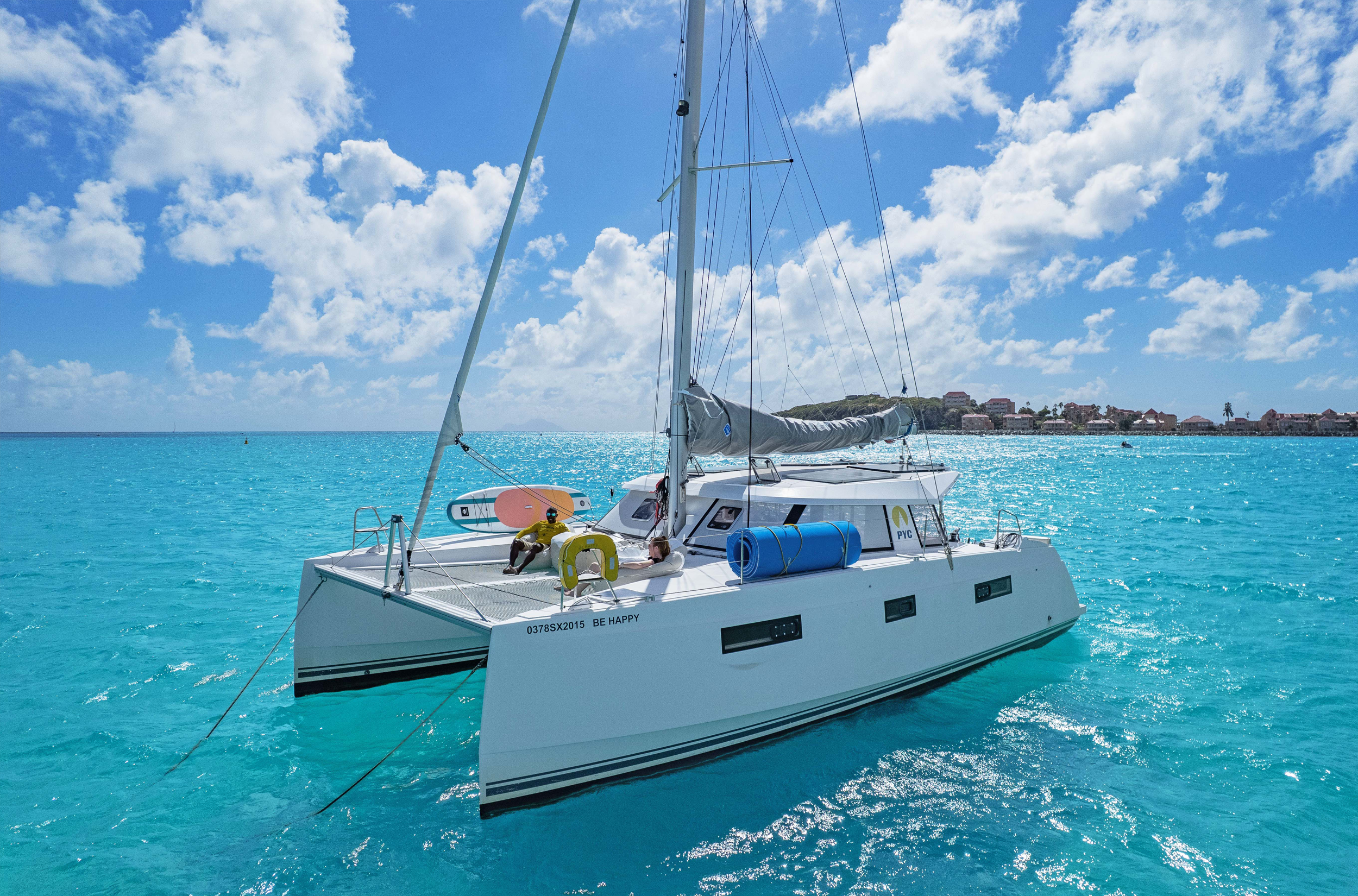 Be-Happy-Boat-Charters-Sint-Maarten-Catamaran-Rental-SXM