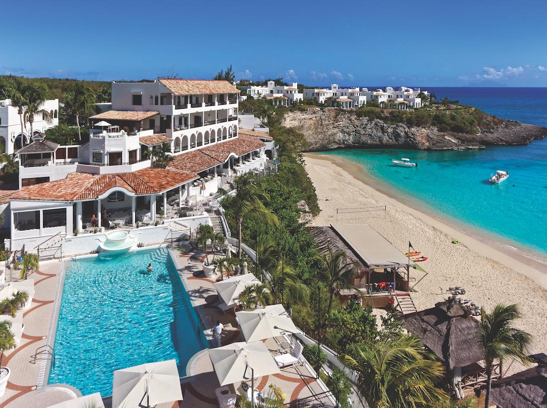 La Samanna Belmond luxury beachfront resort in Terres Basses